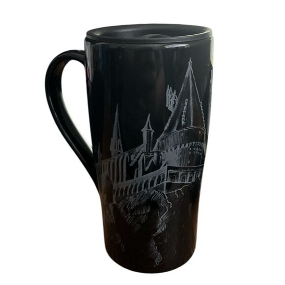 Universal Studios The Wizarding World of Harry Potter 16 oz Black Coffee Mug Cup - Picture 2 of 6